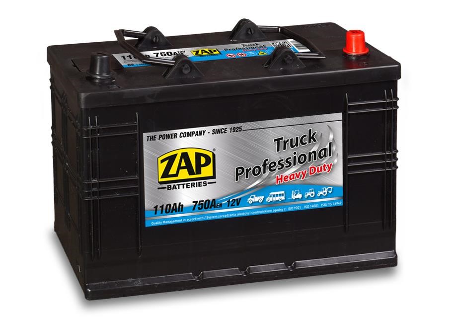 ZAP 610 14 Starterbatterie ZAP Truck Professional 12V 110Ah 750(EN) R+ 61014: Kaufen Sie zu einem guten Preis in Polen bei 2407.PL!