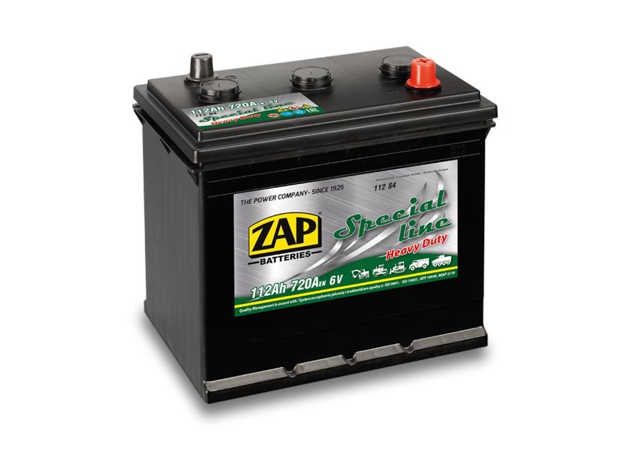 ZAP 112 84 Battery ZAP Special 6V 112Ah 720(EN) Diagonal 11284: Buy near me at 2407.PL in Poland at an Affordable price!
