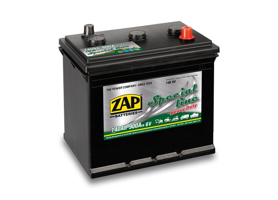 ZAP 140 84 Starterbatterie ZAP Special 6V 140Ah 900(EN) Diagonale 14084: Bestellen Sie in Polen zu einem guten Preis bei 2407.PL!