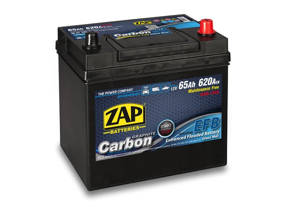 ZAP 565 46 Starterbatterie ZAP Carbon 12V 65Ah 620(EN) R+ 56546: Kaufen Sie zu einem guten Preis in Polen bei 2407.PL!