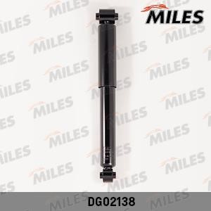 Miles DG02138 Rear oil and gas suspension shock absorber DG02138: Buy near me in Poland at 2407.PL - Good price!