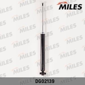 Miles DG02139 Rear oil and gas suspension shock absorber DG02139: Buy near me in Poland at 2407.PL - Good price!