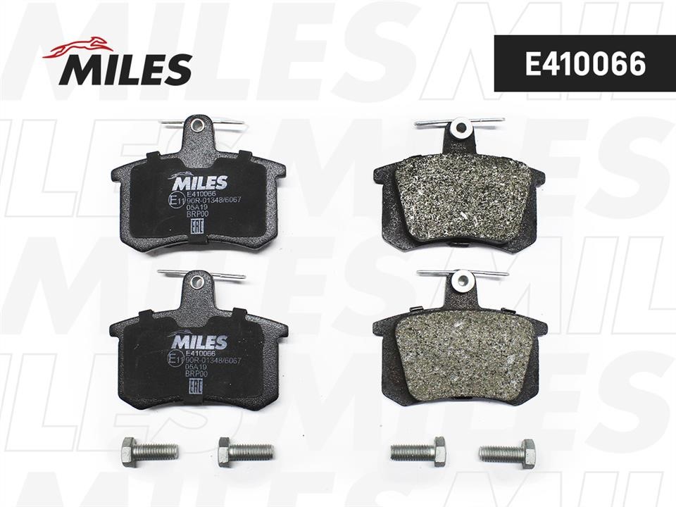 Miles E410066 Тормозные колодки дисковые, комплект E410066: Отличная цена - Купить в Польше на 2407.PL!