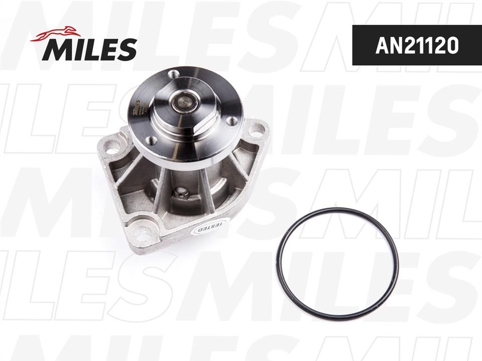 Miles AN21120 Water pump AN21120: Buy near me in Poland at 2407.PL - Good price!