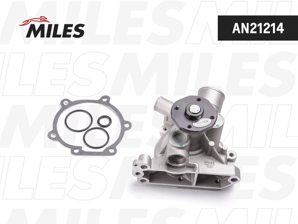 Miles AN21214 Water pump AN21214: Buy near me in Poland at 2407.PL - Good price!