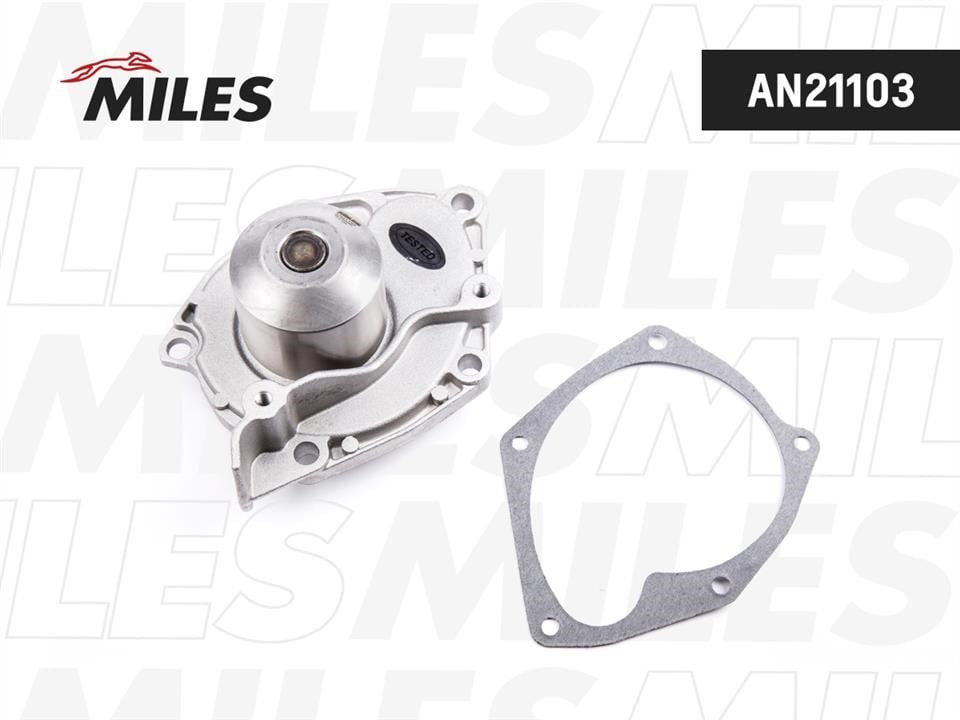Miles AN21103 Water pump AN21103: Buy near me at 2407.PL in Poland at an Affordable price!