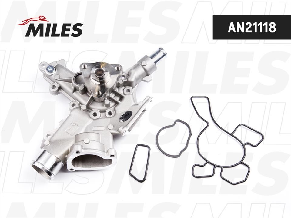 Miles AN21118 Water pump AN21118: Buy near me in Poland at 2407.PL - Good price!