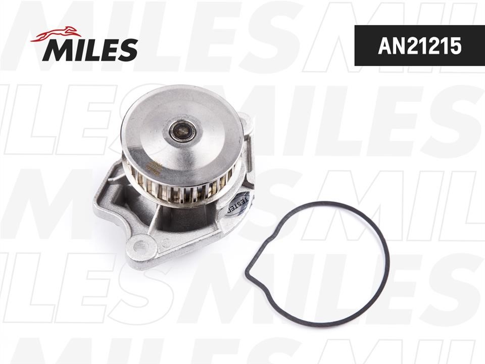 Miles AN21215 Water pump AN21215: Buy near me in Poland at 2407.PL - Good price!