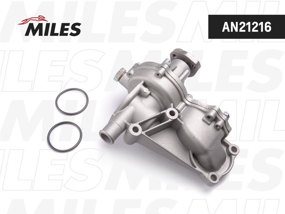 Miles AN21216 Water pump AN21216: Buy near me in Poland at 2407.PL - Good price!