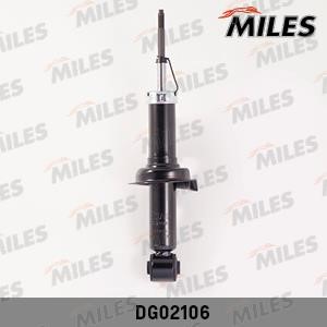 Miles DG02106 Rear oil and gas suspension shock absorber DG02106: Buy near me in Poland at 2407.PL - Good price!