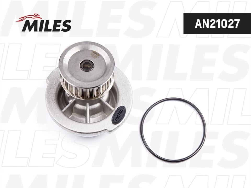 Miles AN21027 Water pump AN21027: Buy near me in Poland at 2407.PL - Good price!