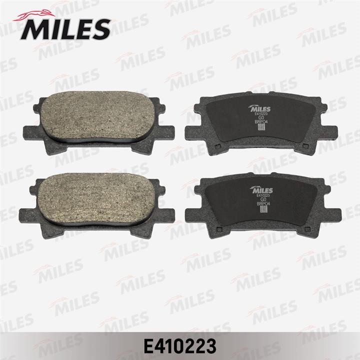Miles E410223 Тормозные колодки дисковые, комплект E410223: Отличная цена - Купить в Польше на 2407.PL!