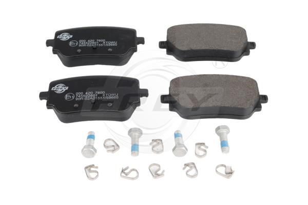 Frey 745522601 Brake Pad Set, disc brake 745522601: Buy near me in Poland at 2407.PL - Good price!