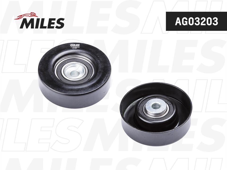 Miles AG03203 Idler Pulley AG03203: Buy near me in Poland at 2407.PL - Good price!