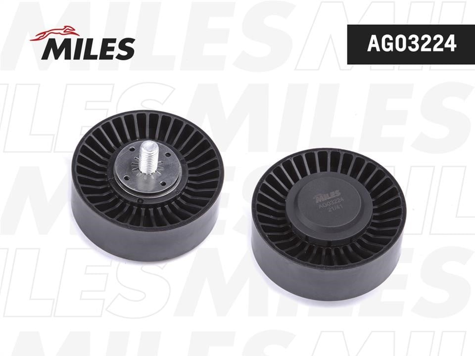 Miles AG03224 Ролик обводной ремня поликлинового (приводного) AG03224: Отличная цена - Купить в Польше на 2407.PL!