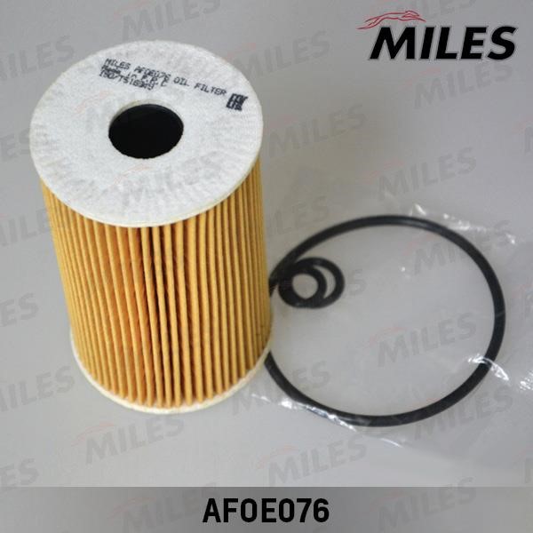 Miles AFOE076 Oil Filter AFOE076: Buy near me in Poland at 2407.PL - Good price!