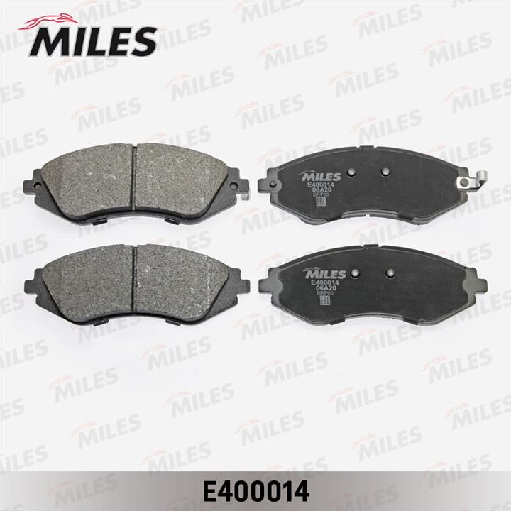 Miles E400014 Тормозные колодки дисковые, комплект E400014: Отличная цена - Купить в Польше на 2407.PL!