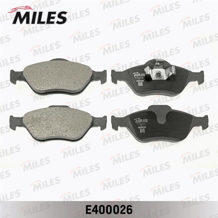 Miles E400026 Тормозные колодки дисковые, комплект E400026: Отличная цена - Купить в Польше на 2407.PL!