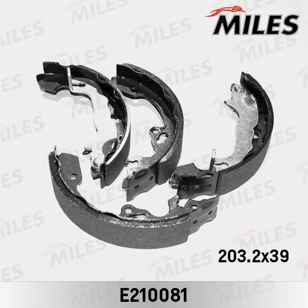 Miles E210081 Brake shoe set E210081: Buy near me in Poland at 2407.PL - Good price!