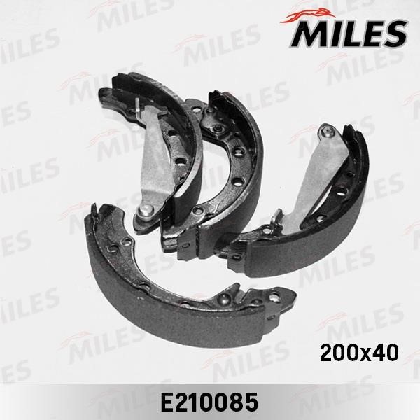 Miles E210085 Brake shoe set E210085: Buy near me in Poland at 2407.PL - Good price!