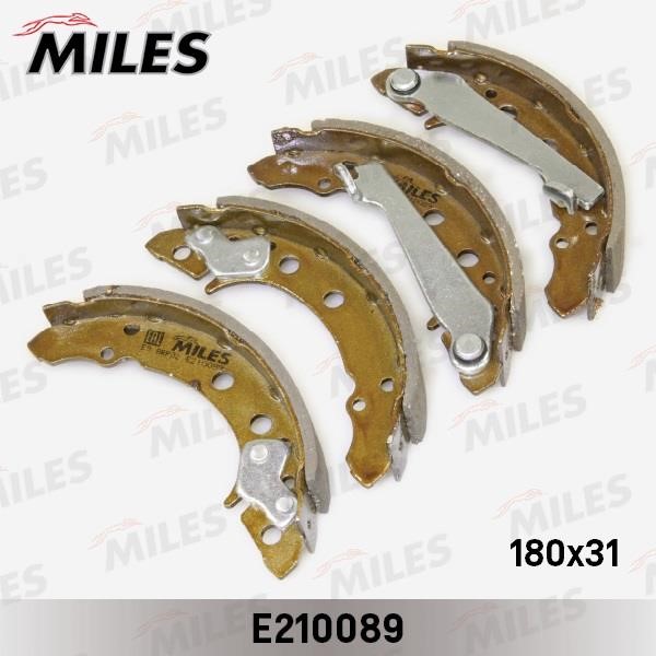 Miles E210089 Brake shoe set E210089: Buy near me in Poland at 2407.PL - Good price!