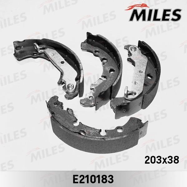 Miles E210183 Drum brake shoe E210183: Buy near me in Poland at 2407.PL - Good price!
