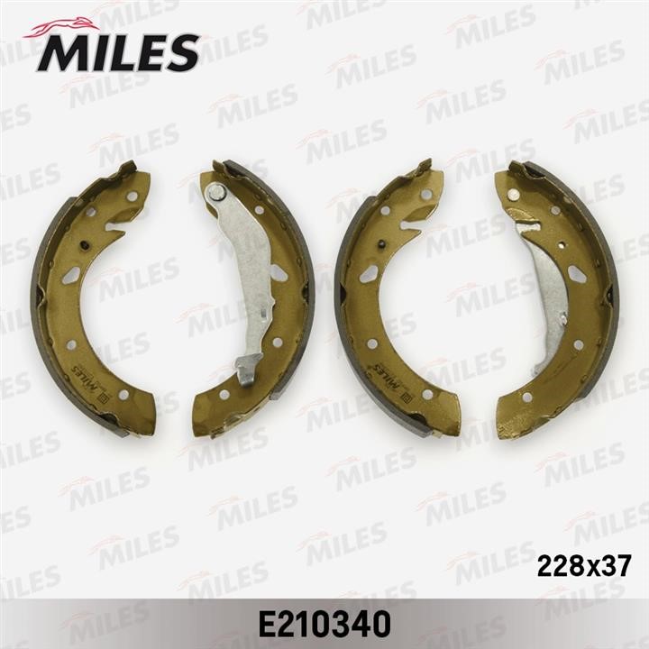 Miles E210340 Brake shoe set E210340: Buy near me at 2407.PL in Poland at an Affordable price!