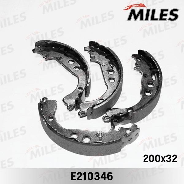 Miles E210346 Drum brake shoe E210346: Buy near me at 2407.PL in Poland at an Affordable price!