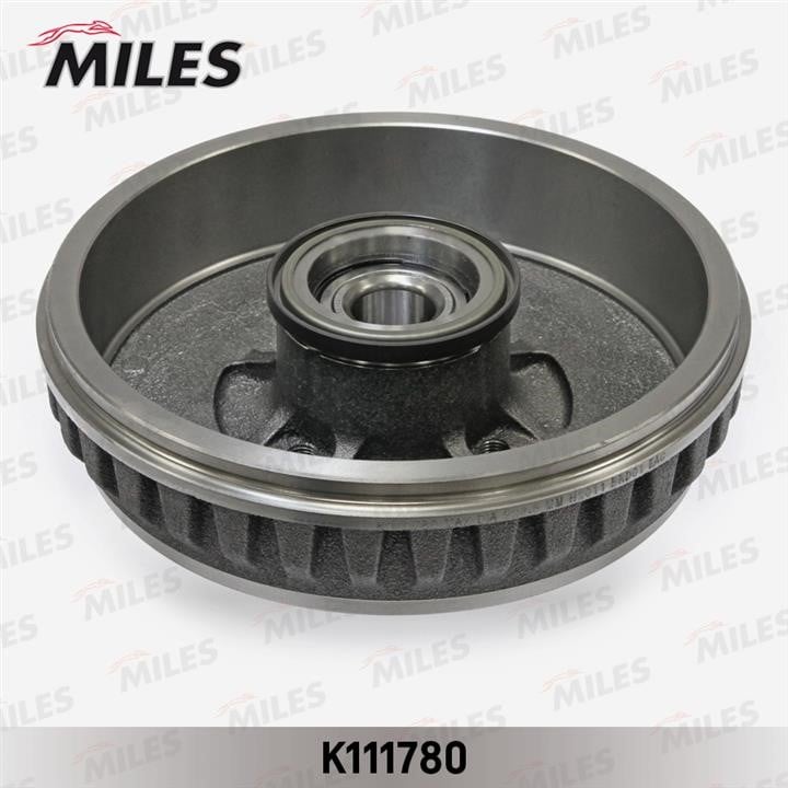 Miles K111780 Brake drum with wheel bearing, assy K111780: Buy near me at 2407.PL in Poland at an Affordable price!