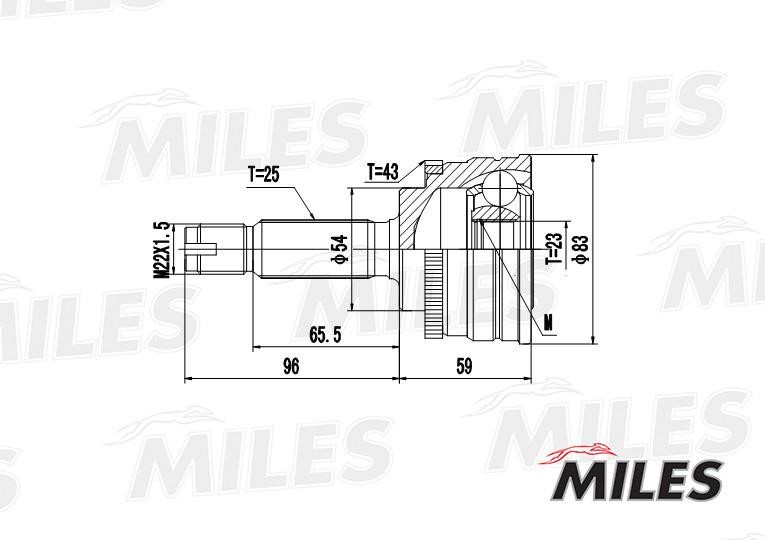 Купити Miles GA20252 за низькою ціною в Польщі!