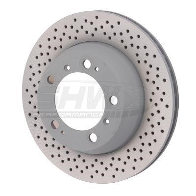 SHW Performance PRX39961 Rear ventilated brake disc PRX39961: Buy near me in Poland at 2407.PL - Good price!