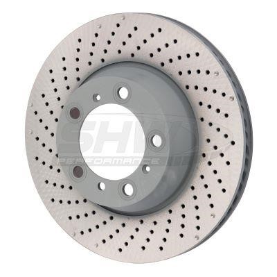 SHW Performance PRL31124 Rear ventilated brake disc PRL31124: Buy near me in Poland at 2407.PL - Good price!