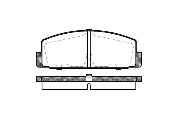 New Blox NB20645N00 Scheibenbremsbeläge, Set NB20645N00: Kaufen Sie zu einem guten Preis in Polen bei 2407.PL!