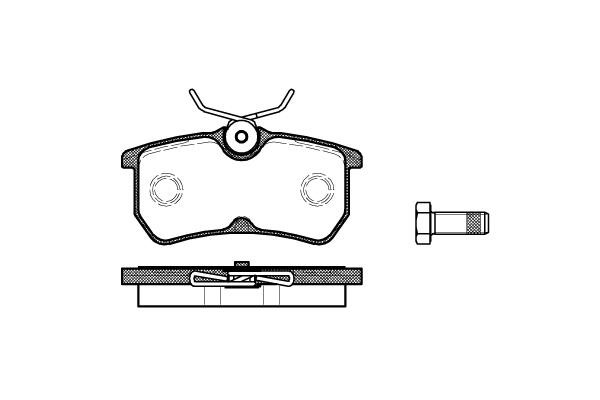 New Blox NB23353N00 Тормозные колодки дисковые, комплект NB23353N00: Отличная цена - Купить в Польше на 2407.PL!