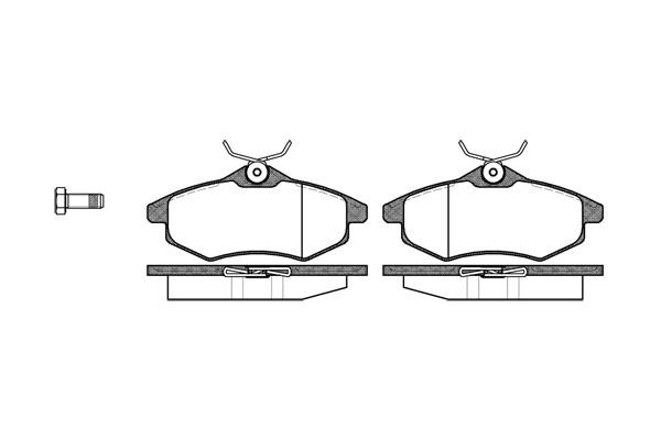 New Blox NB23407N00 Brake Pad Set, disc brake NB23407N00: Buy near me in Poland at 2407.PL - Good price!