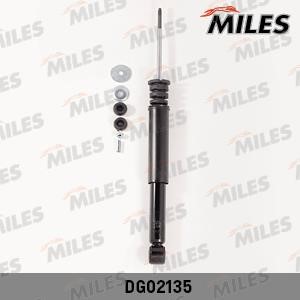 Miles DG02135 Rear oil and gas suspension shock absorber DG02135: Buy near me in Poland at 2407.PL - Good price!