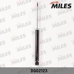 Miles DG02123 Rear oil and gas suspension shock absorber DG02123: Buy near me in Poland at 2407.PL - Good price!
