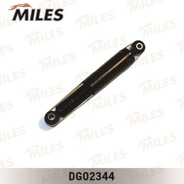 Miles DG02344 Rear oil and gas suspension shock absorber DG02344: Buy near me in Poland at 2407.PL - Good price!
