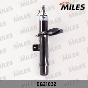 Miles DG21032 Front right gas oil shock absorber DG21032: Buy near me in Poland at 2407.PL - Good price!