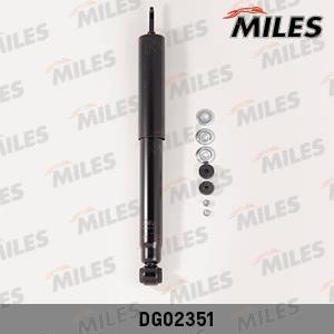 Miles DG02351 Rear oil and gas suspension shock absorber DG02351: Buy near me in Poland at 2407.PL - Good price!