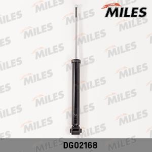 Miles DG02168 Rear oil and gas suspension shock absorber DG02168: Buy near me in Poland at 2407.PL - Good price!
