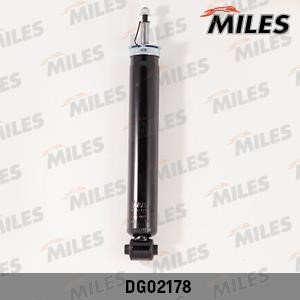 Miles DG02178 Rear oil and gas suspension shock absorber DG02178: Buy near me in Poland at 2407.PL - Good price!