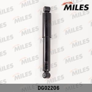 Miles DG02206 Rear oil and gas suspension shock absorber DG02206: Buy near me in Poland at 2407.PL - Good price!