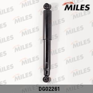 Miles DG02261 Rear oil and gas suspension shock absorber DG02261: Buy near me in Poland at 2407.PL - Good price!