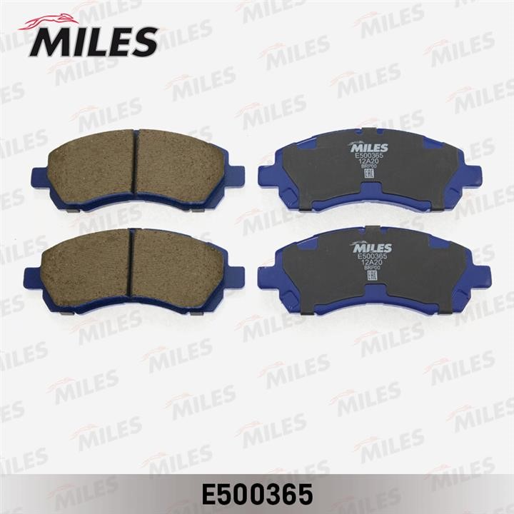 Miles E500365 Brake Pad Set, disc brake E500365: Buy near me in Poland at 2407.PL - Good price!