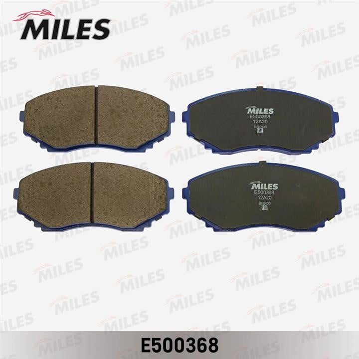 Miles E500368 Brake Pad Set, disc brake E500368: Buy near me in Poland at 2407.PL - Good price!