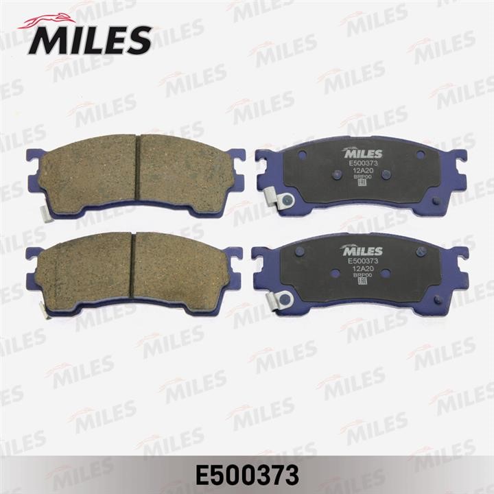 Miles E500373 Brake Pad Set, disc brake E500373: Buy near me in Poland at 2407.PL - Good price!