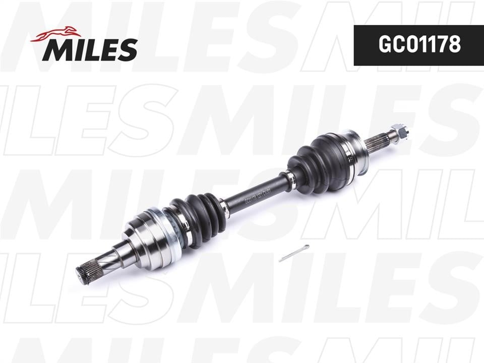 Miles GC01178 Drive shaft GC01178: Buy near me in Poland at 2407.PL - Good price!