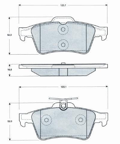 MTR MT457 Brake Pad Set, disc brake MT457: Buy near me at 2407.PL in Poland at an Affordable price!