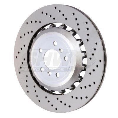 SHW Performance BRR48181 Rear ventilated brake disc BRR48181: Buy near me in Poland at 2407.PL - Good price!